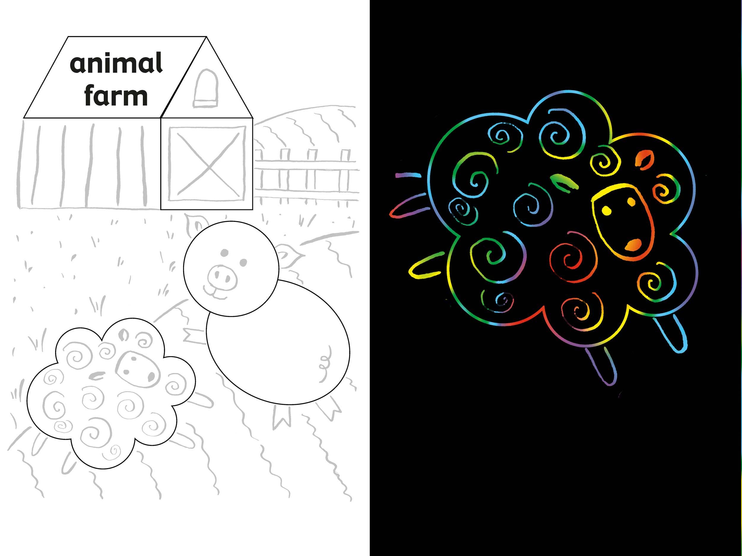 Scratch and Sketch Book