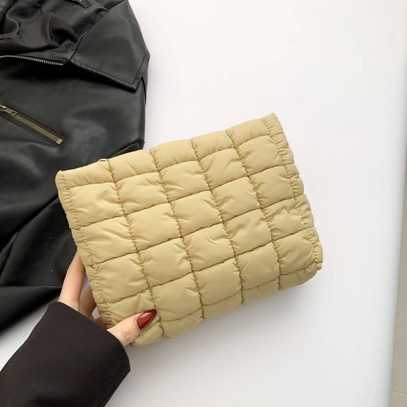 Quilted Puffy Pouch