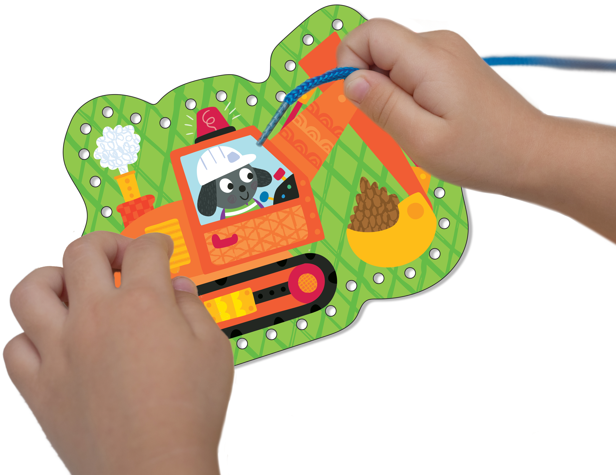 Cars & Trucks Lacing Cards