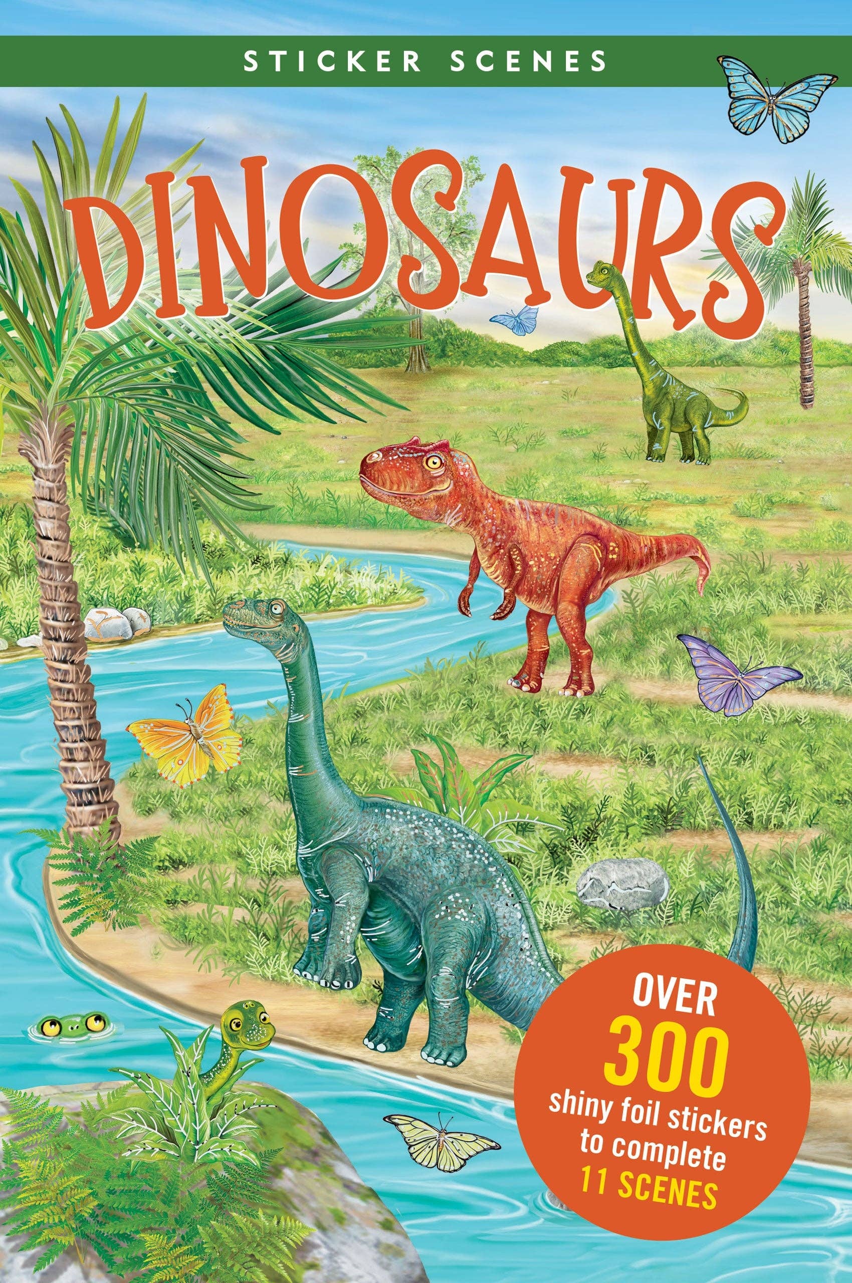 Sticker Scenes - Dinosaurs