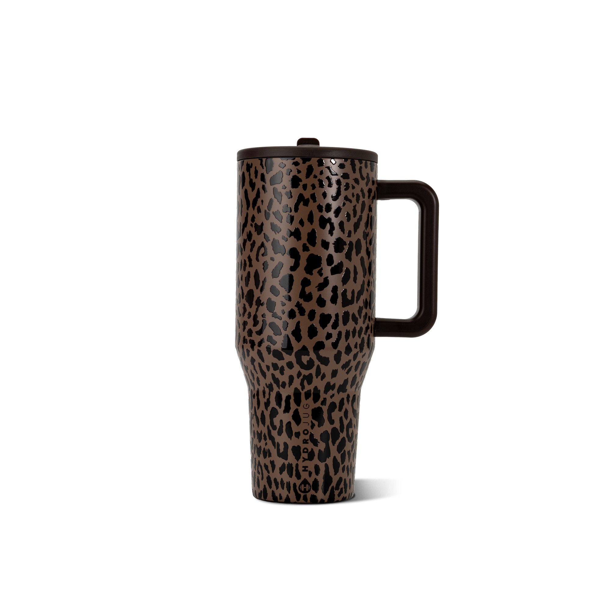 Brown Leopard 32 oz Traveler