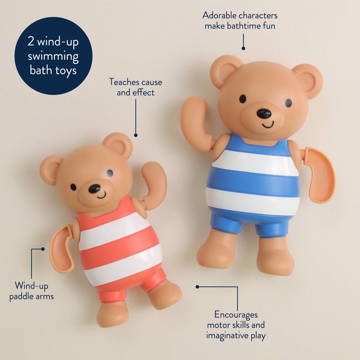 *NEW* Bear Silly Swimmers™ - Bath & Water Toy