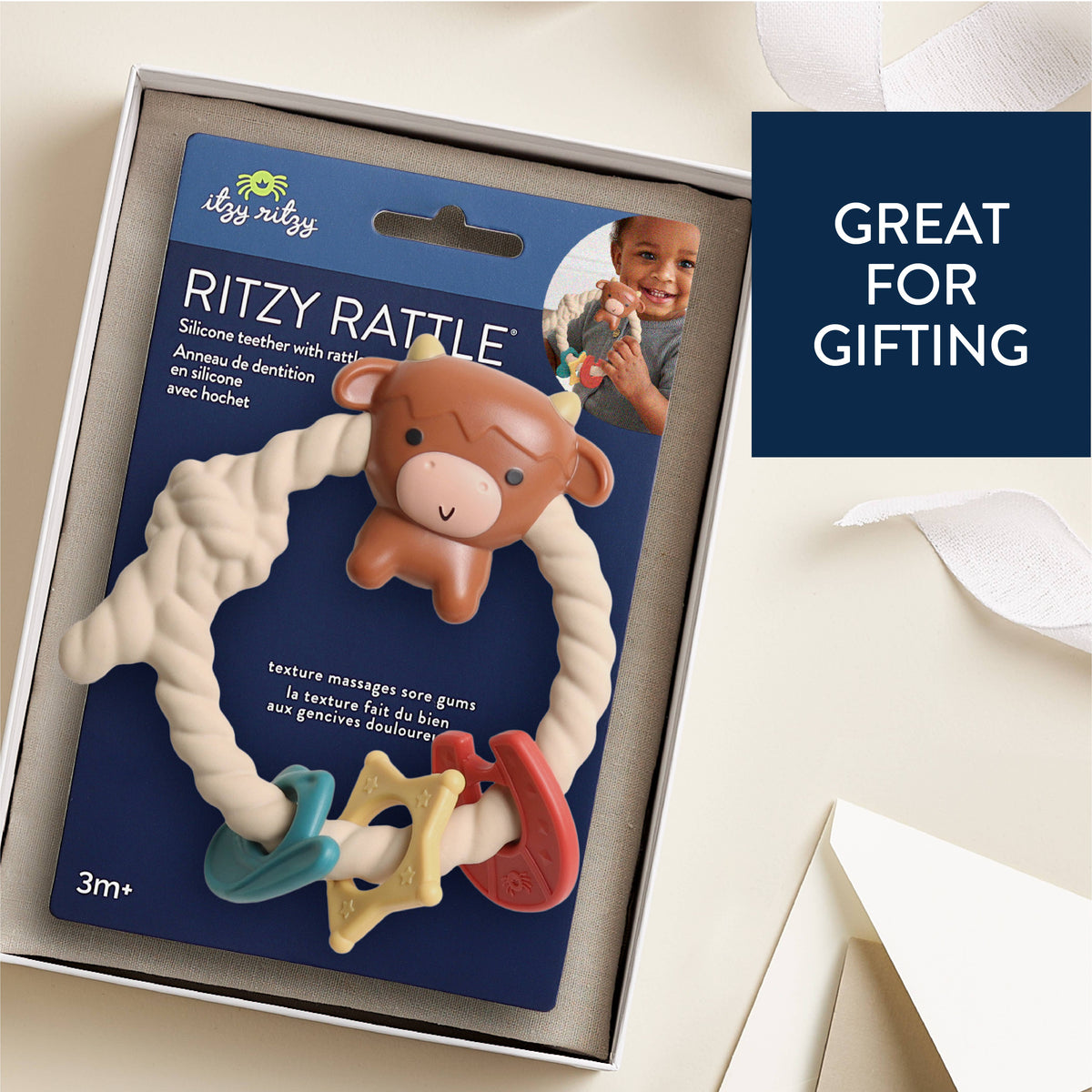 Ritzy Rattle™ Silicone Teether Rattles