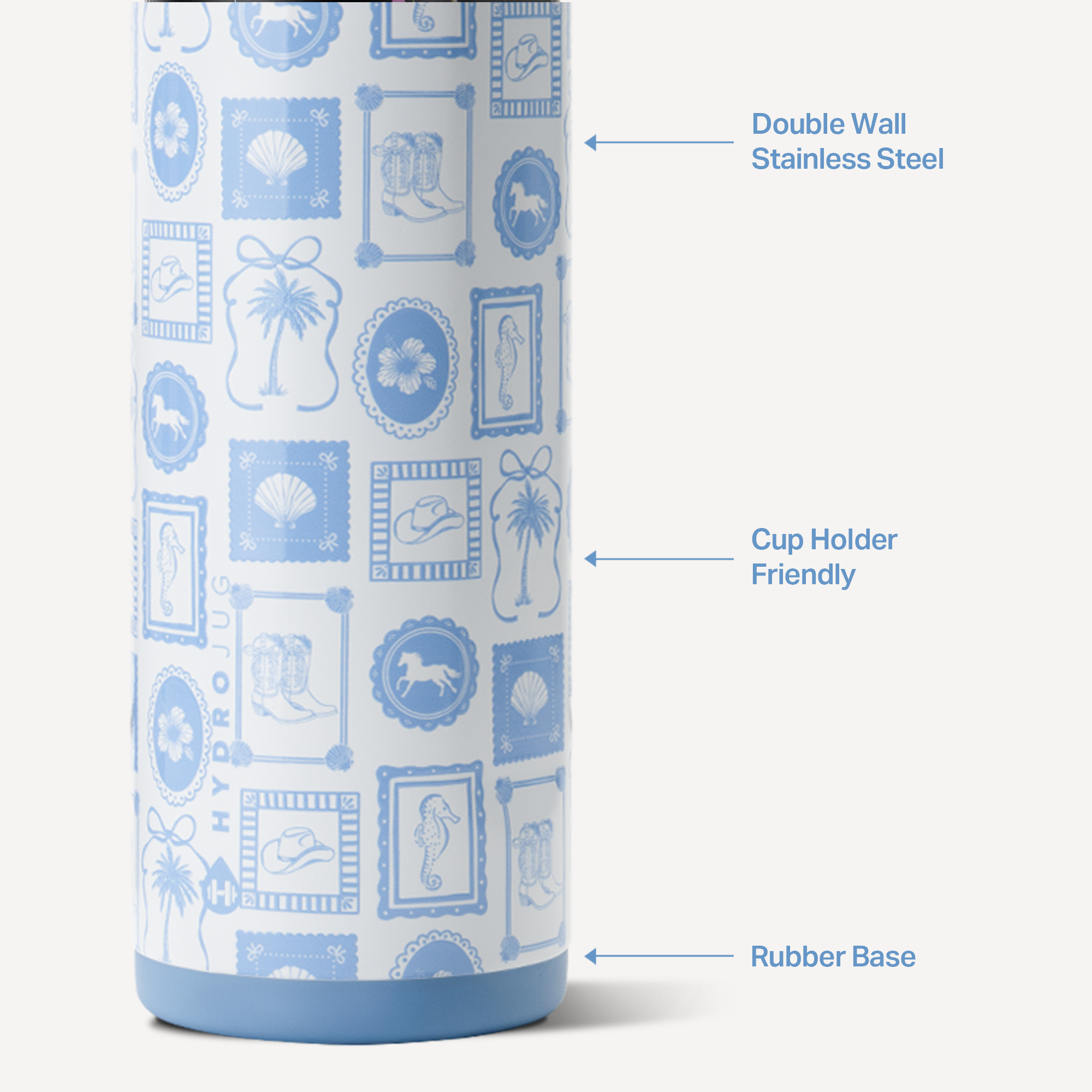 Coastal Cowgirl 24oz Ease2o Water Bottle