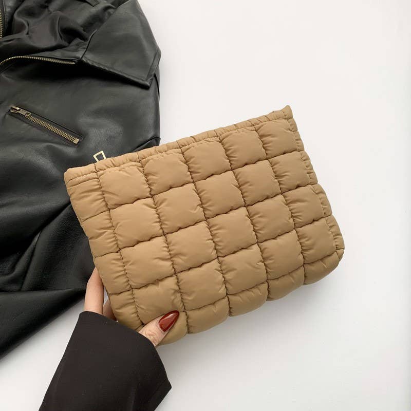 Quilted Puffy Pouch