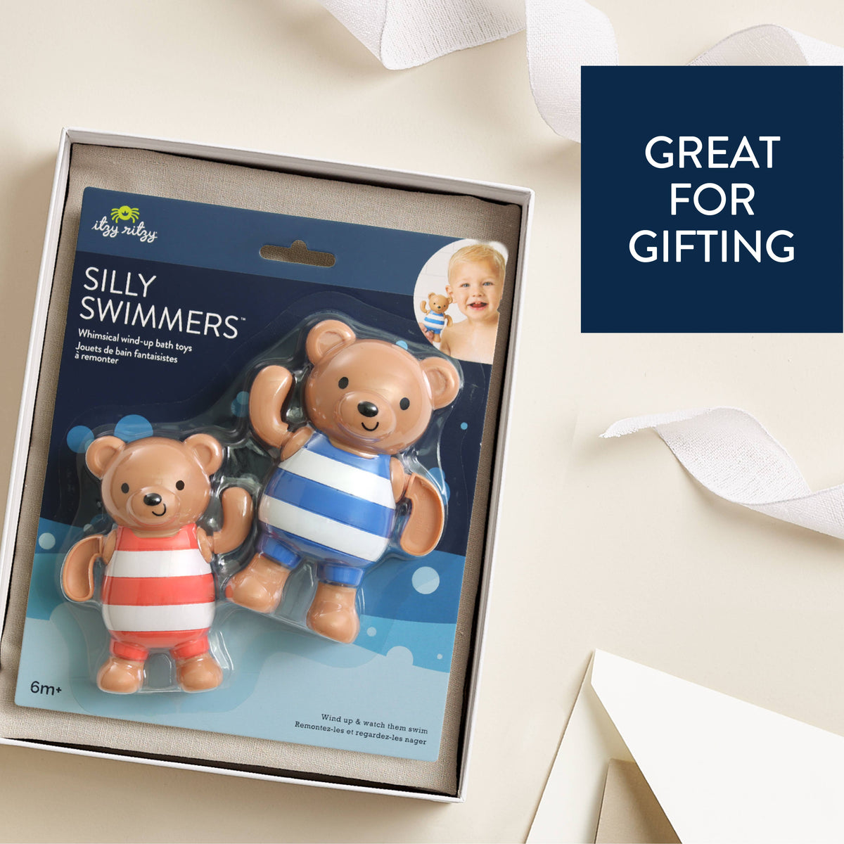 *NEW* Bear Silly Swimmers™ - Bath & Water Toy