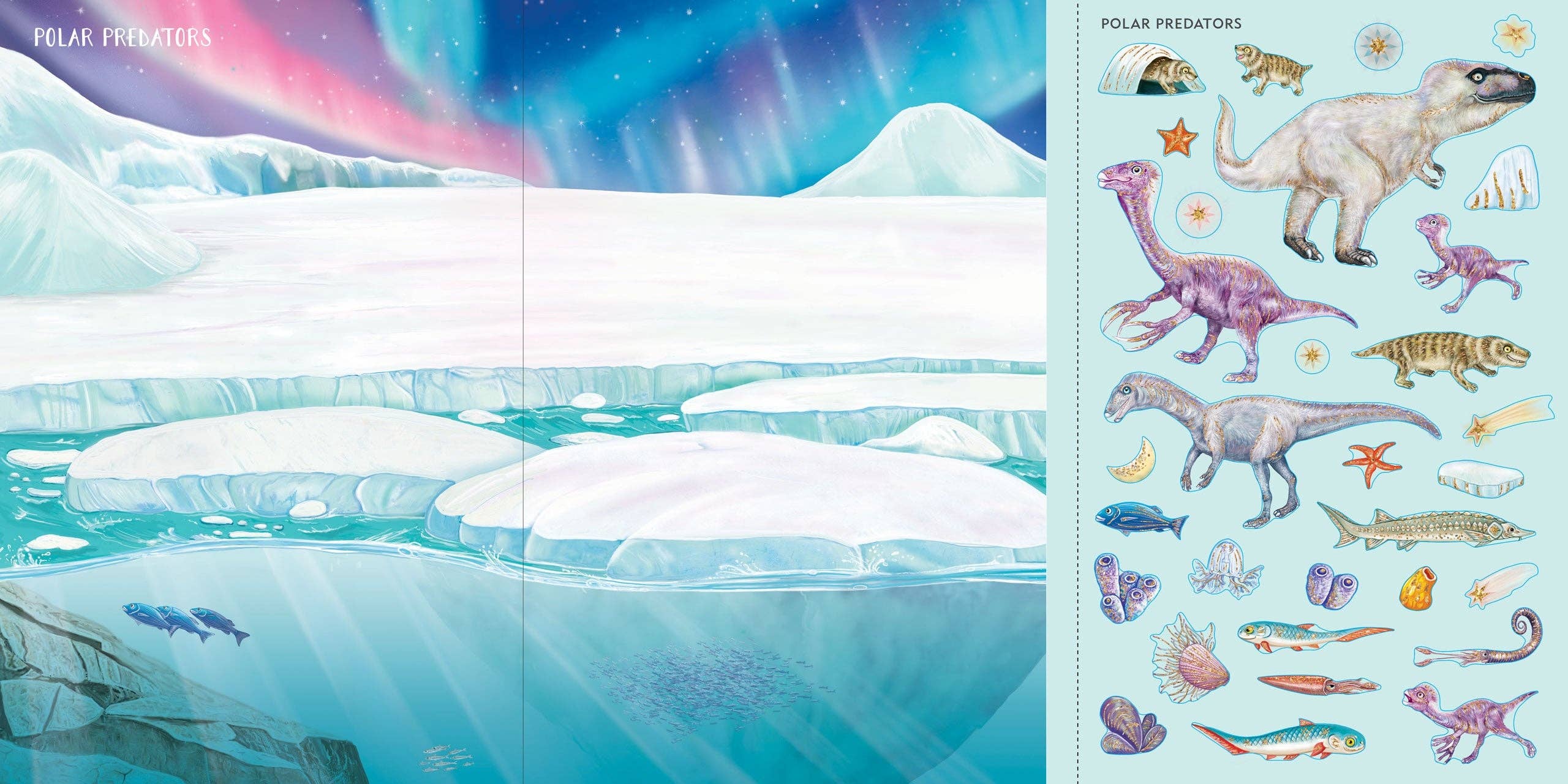 Sticker Scenes - Dinosaurs