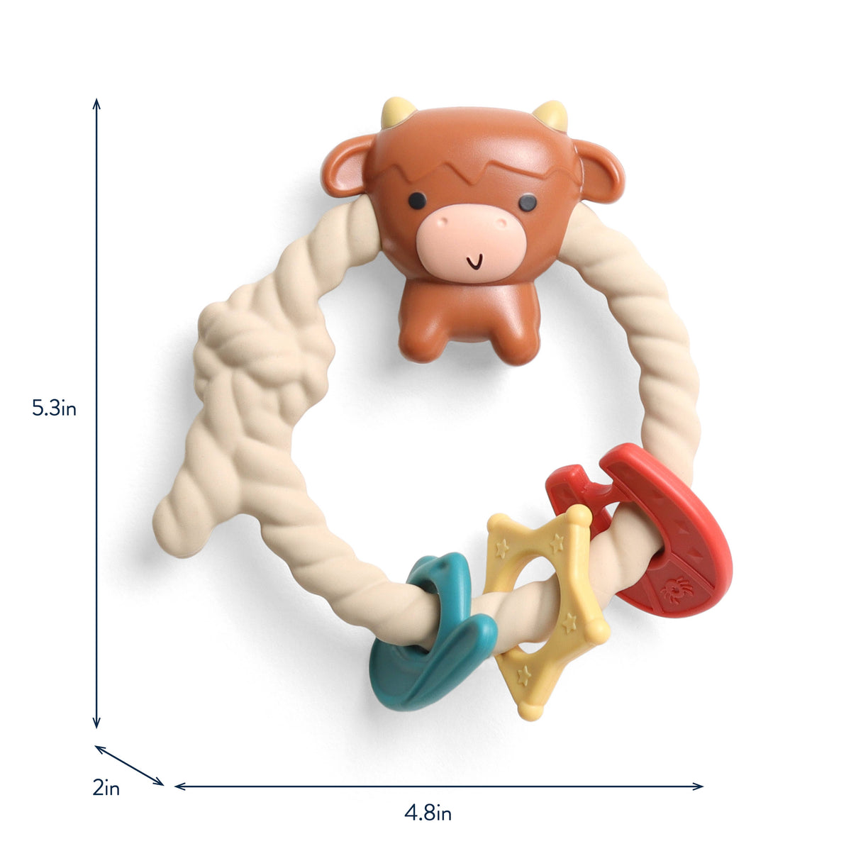 Ritzy Rattle™ Silicone Teether Rattles