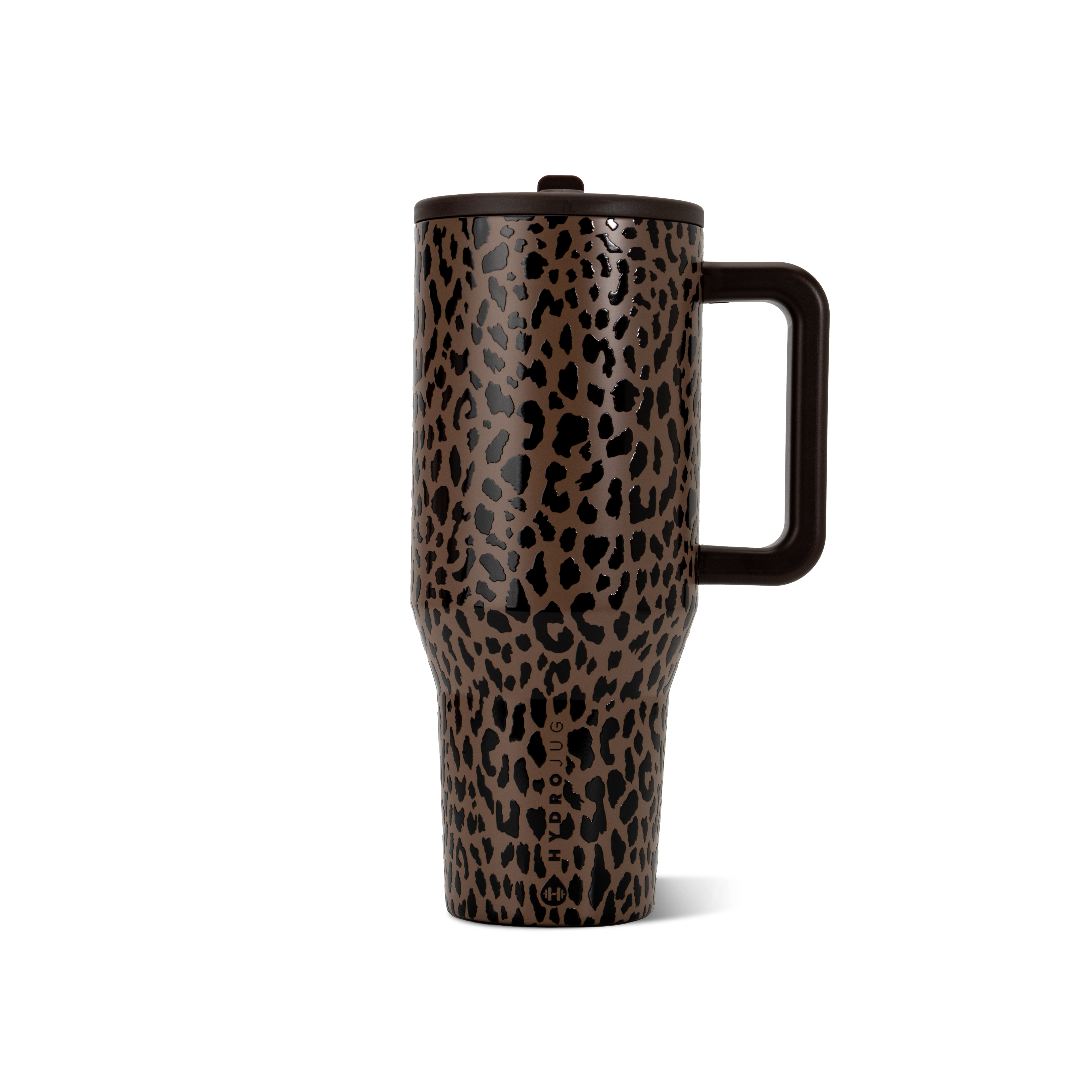 Brown Leopard 40 oz Traveler