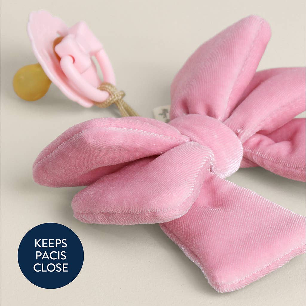 *NEW OPTIONS* Bitzy Pal Natural Rubber Pacifier & Plush