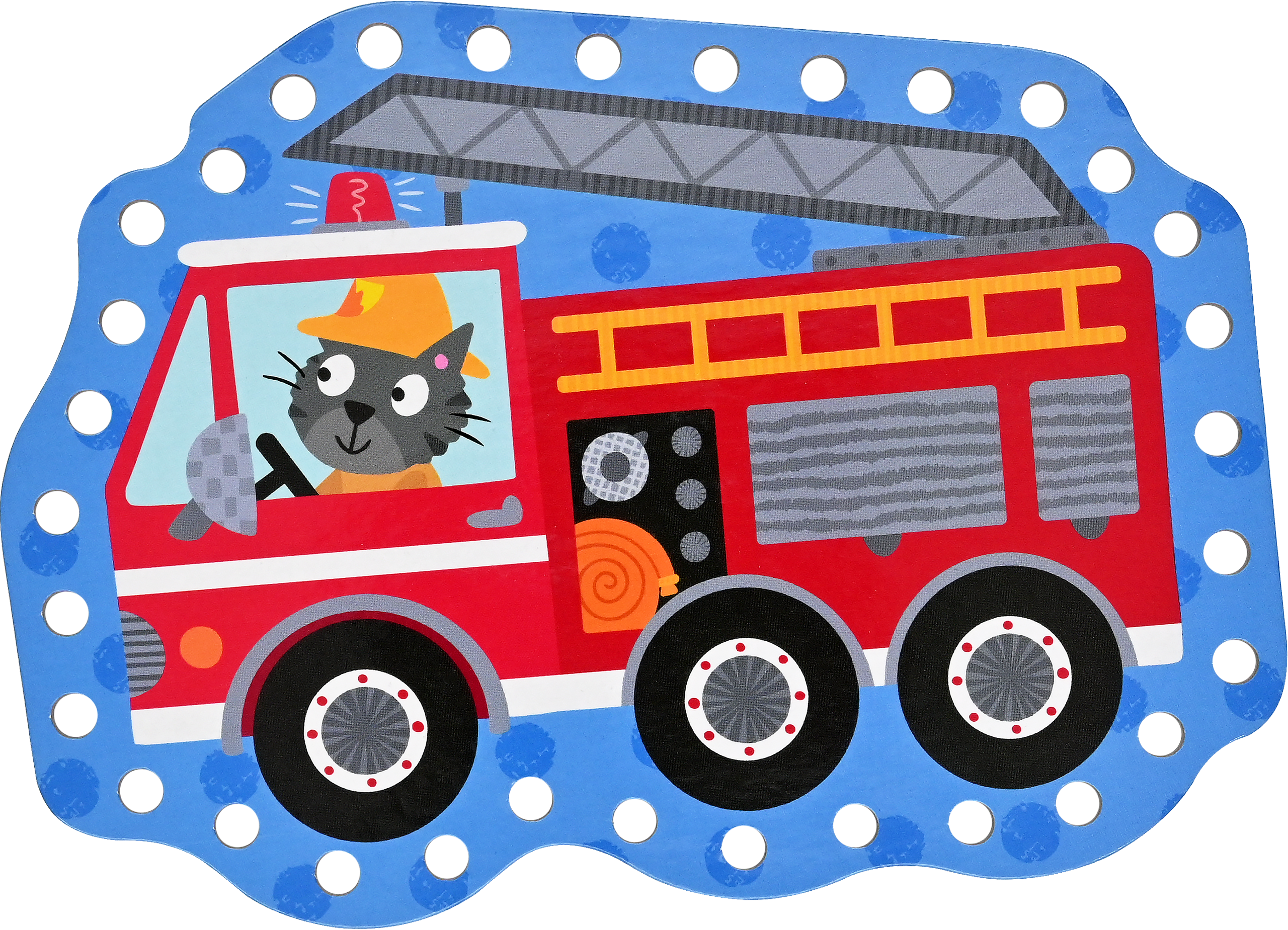 Cars & Trucks Lacing Cards