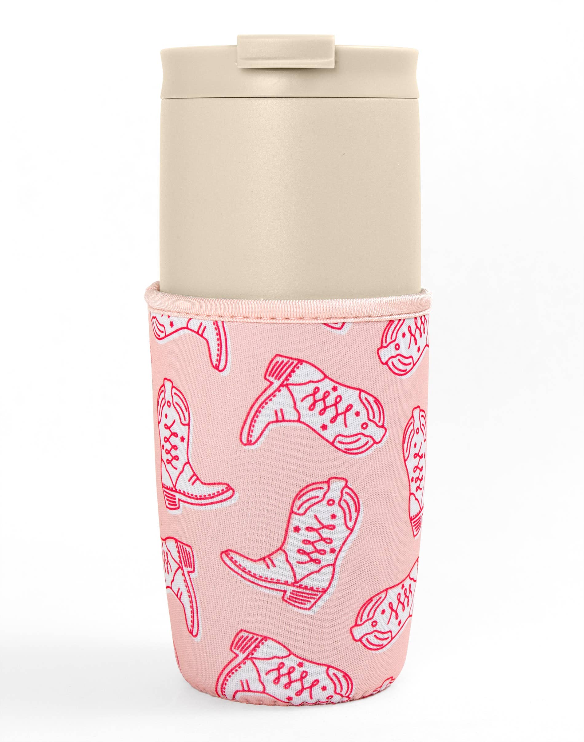 Western Cowgirl Boots Drink Sleeve