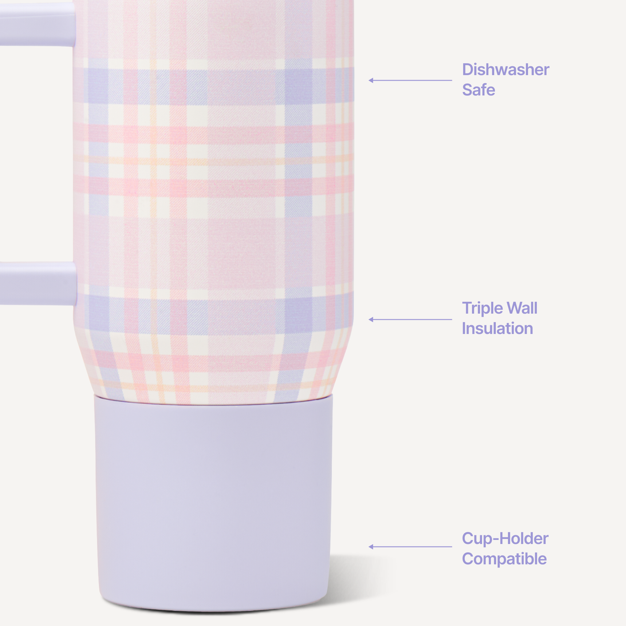 Lavender Dreams HydroJug 20 oz Traveler Tumbler