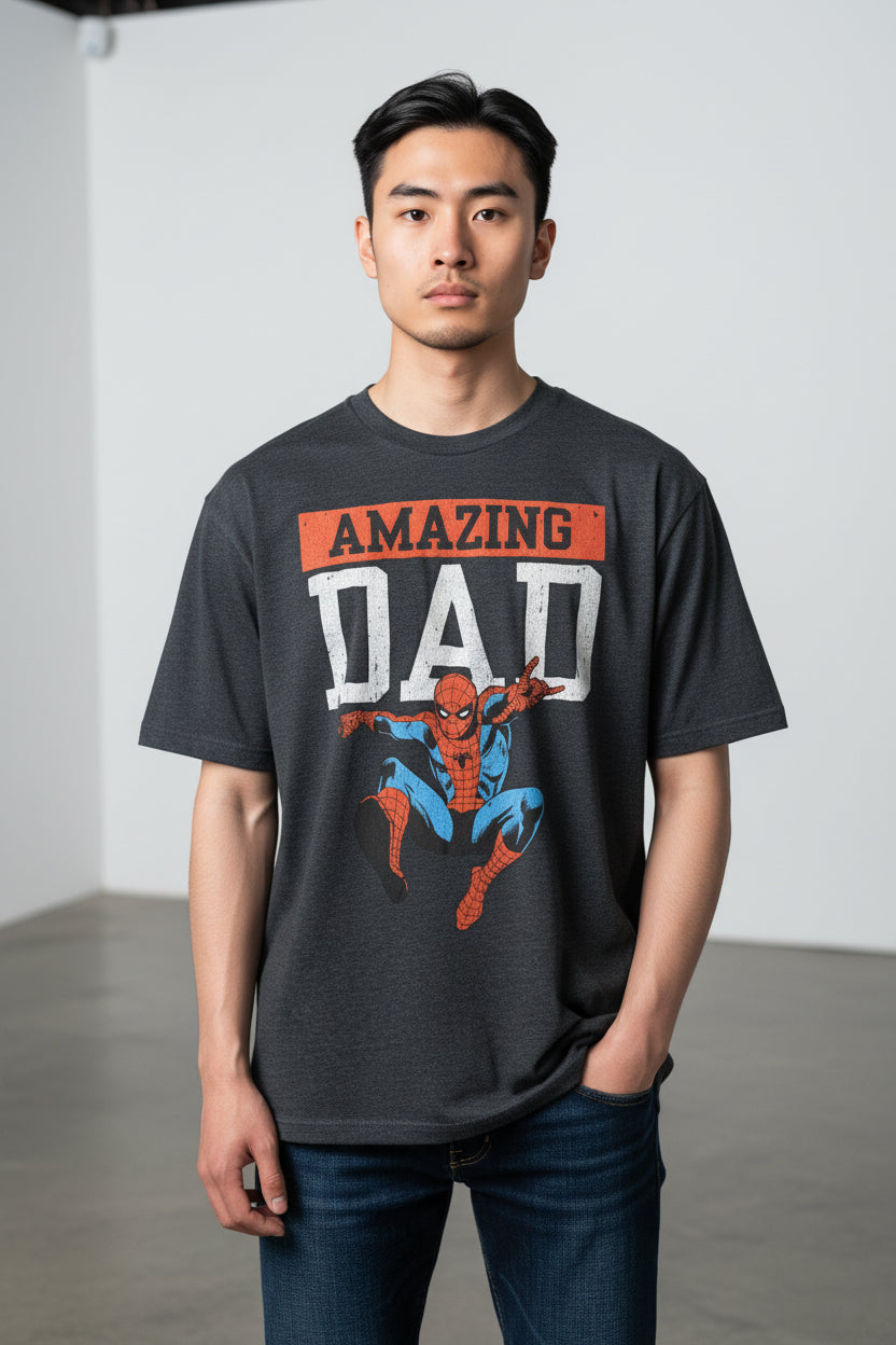 Marvel Amazing Dad Short Sleeve Tee