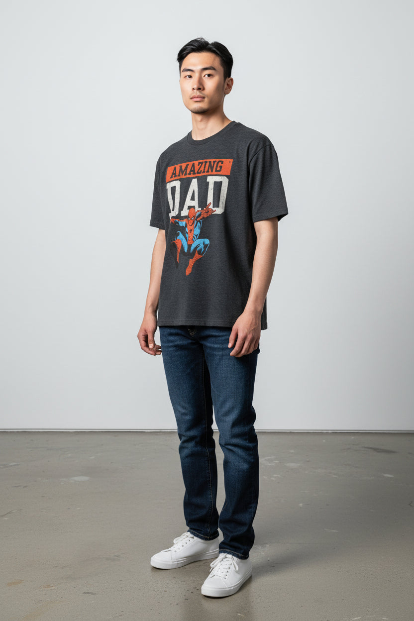 Marvel Amazing Dad Short Sleeve Tee