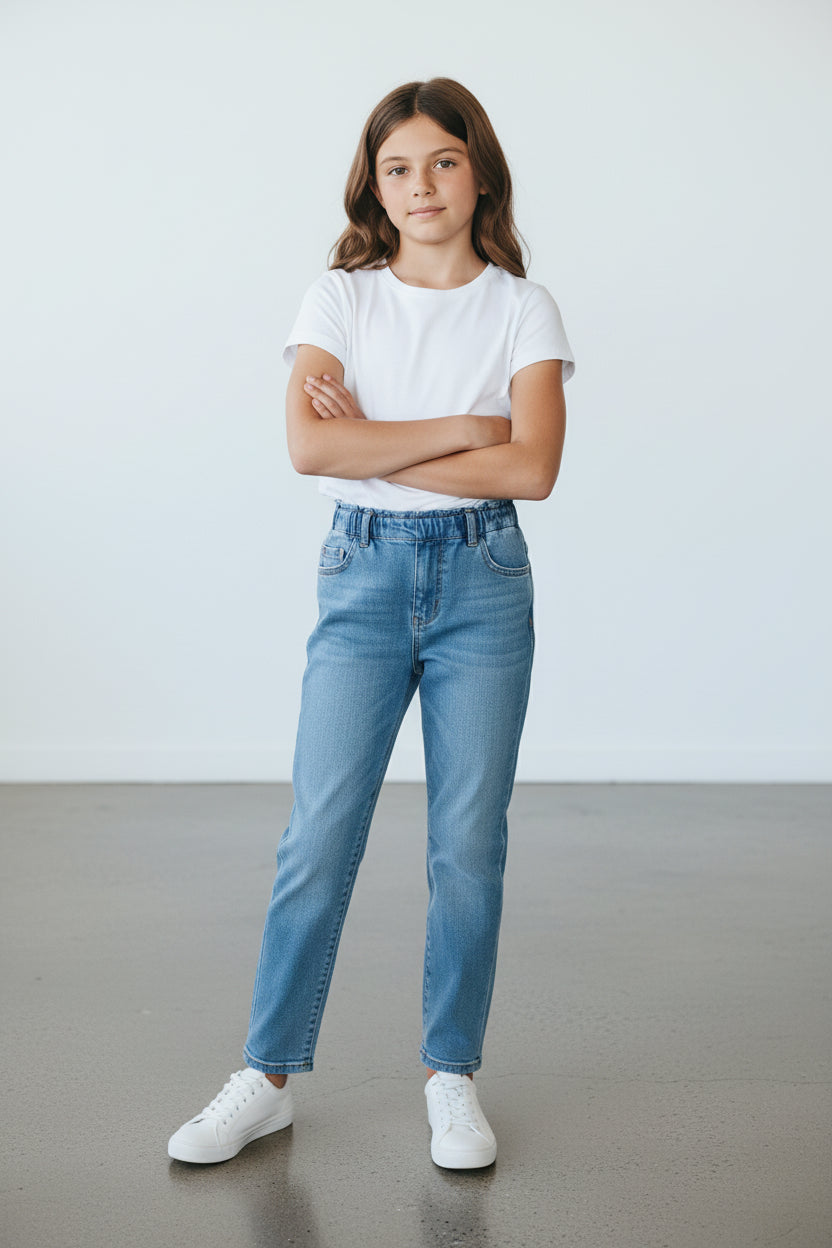 Cat & Jack Girl's Mid-Rise Jeans