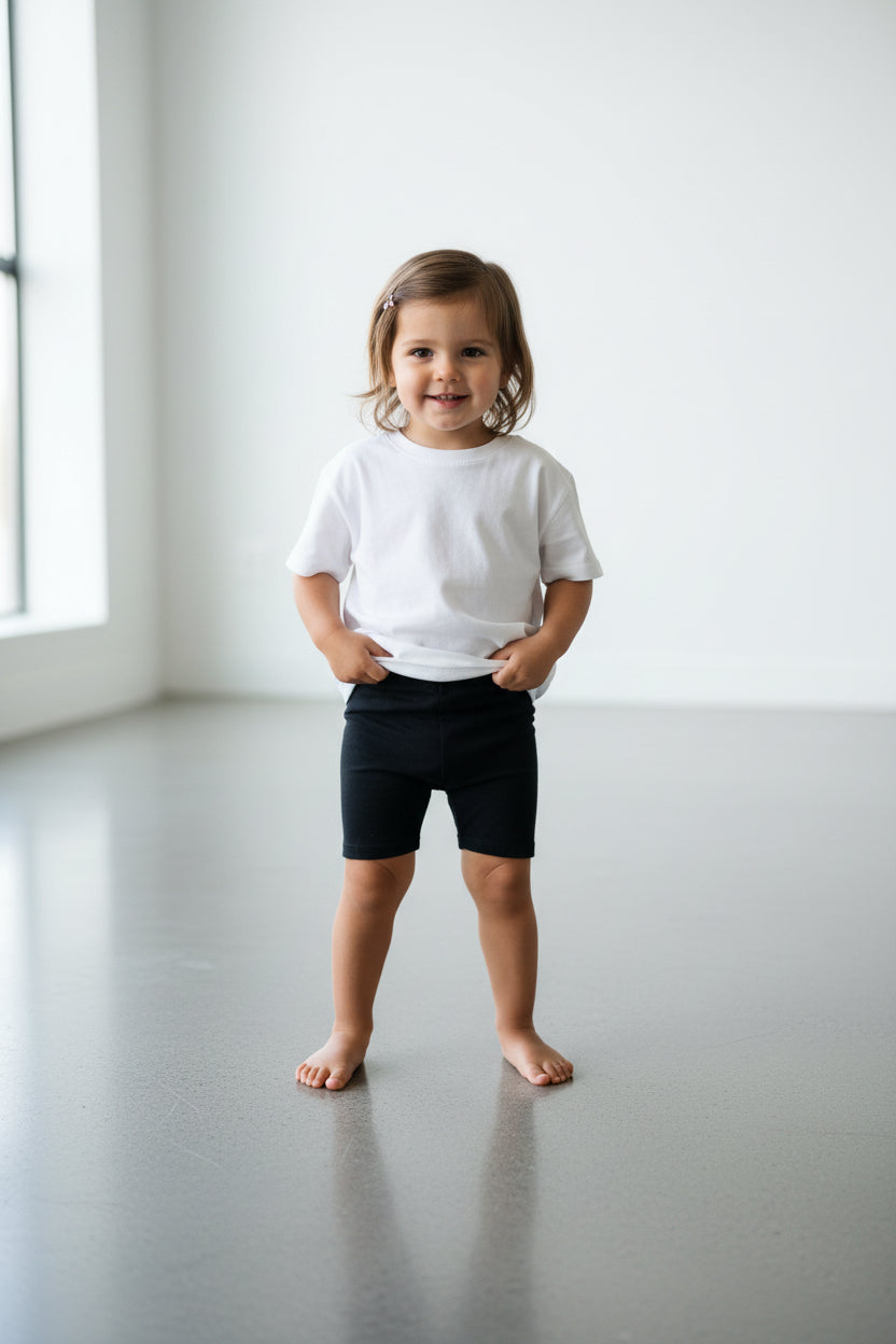 Cat & Jack Girl Toddler Biker Shorts
