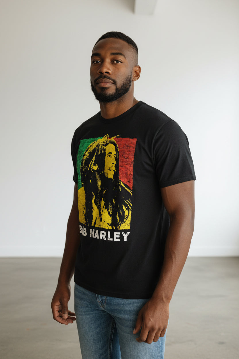 Zion Rootswear Men Bob Marley T-Shirt