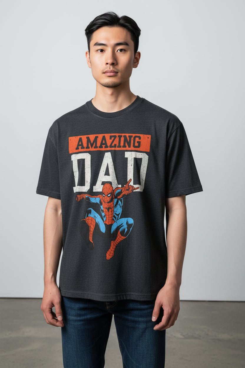 Marvel Amazing Dad Short Sleeve Tee