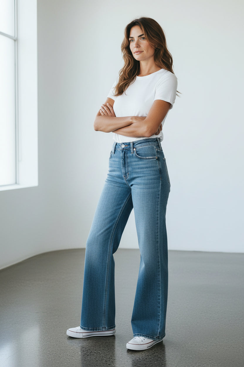 Universal Thread Women's Wide Leg Jeans