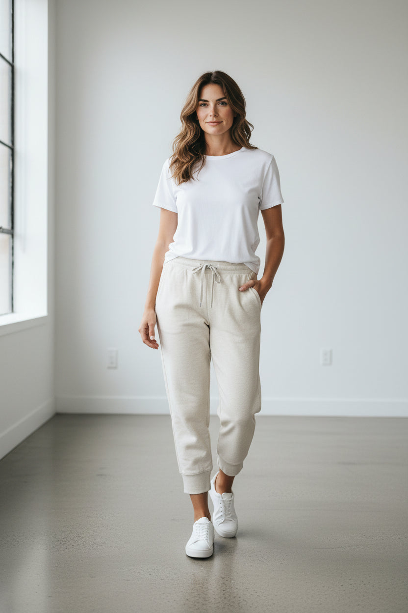 All In Motion Women's Cotton Fleece Jogger Pants