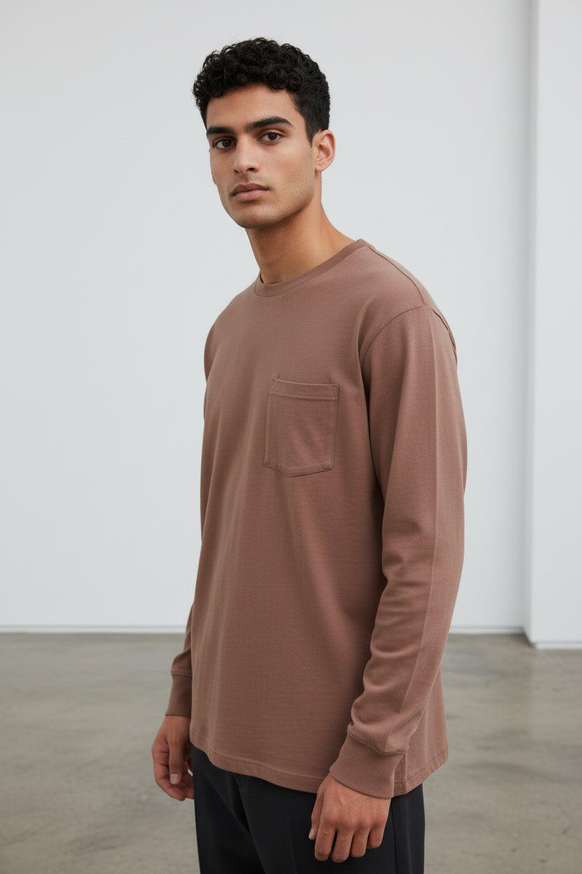 Goodfellow & Co Men Long Sleeve Pocketed Shirt