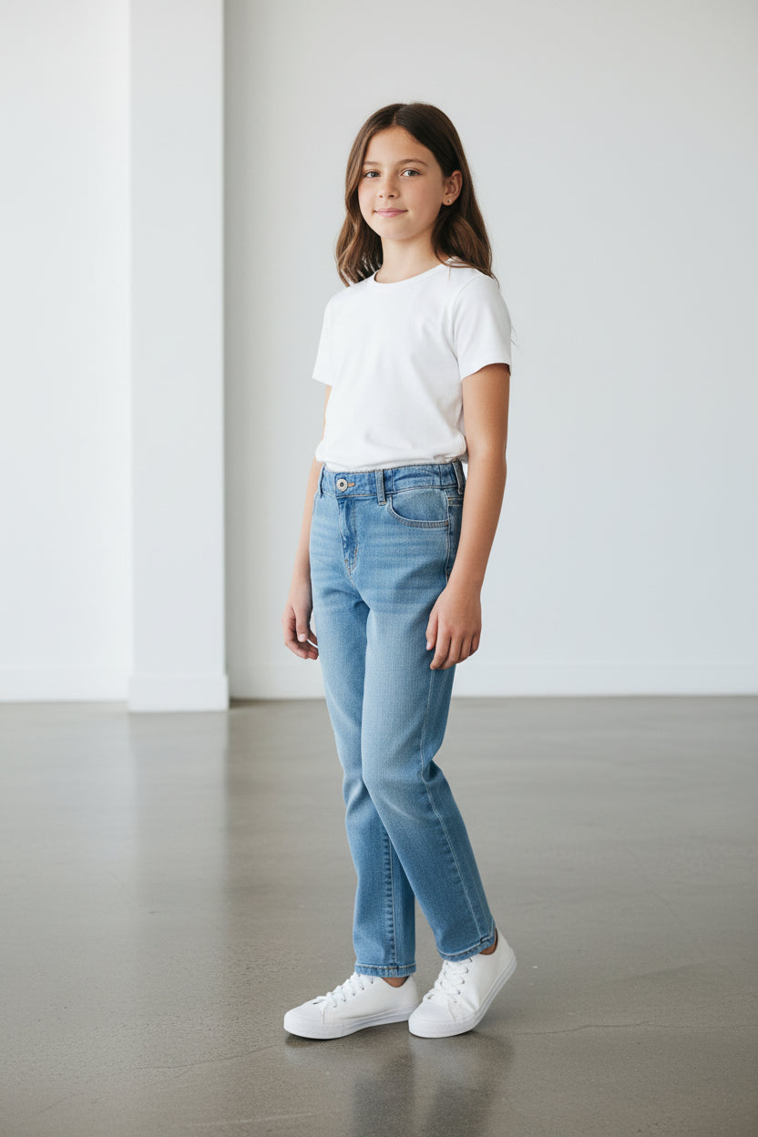 Cat & Jack Girl's Mid-Rise Jeans