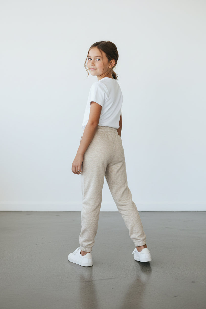 Cat & Jack Girl's Cotton Fleece Jogger