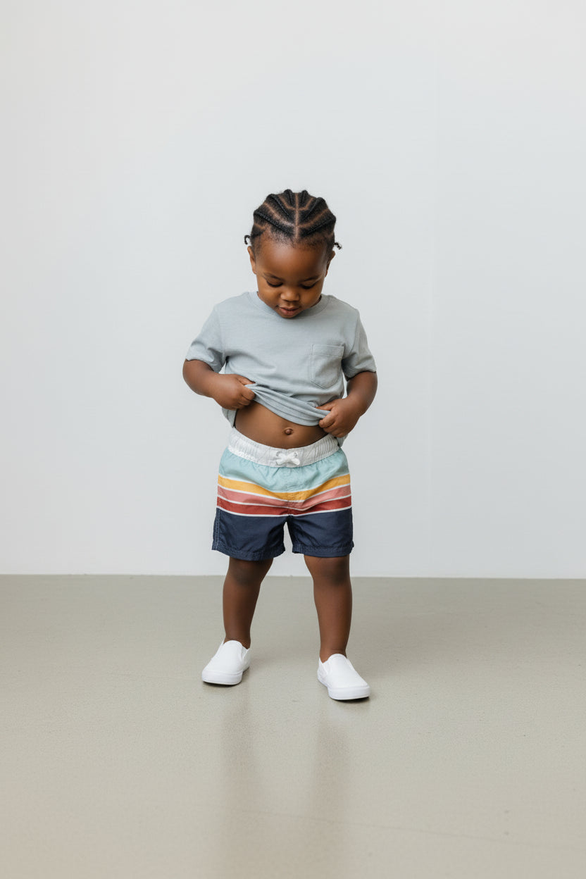 Cat & Jack Boy's Toddler Swim Shorts